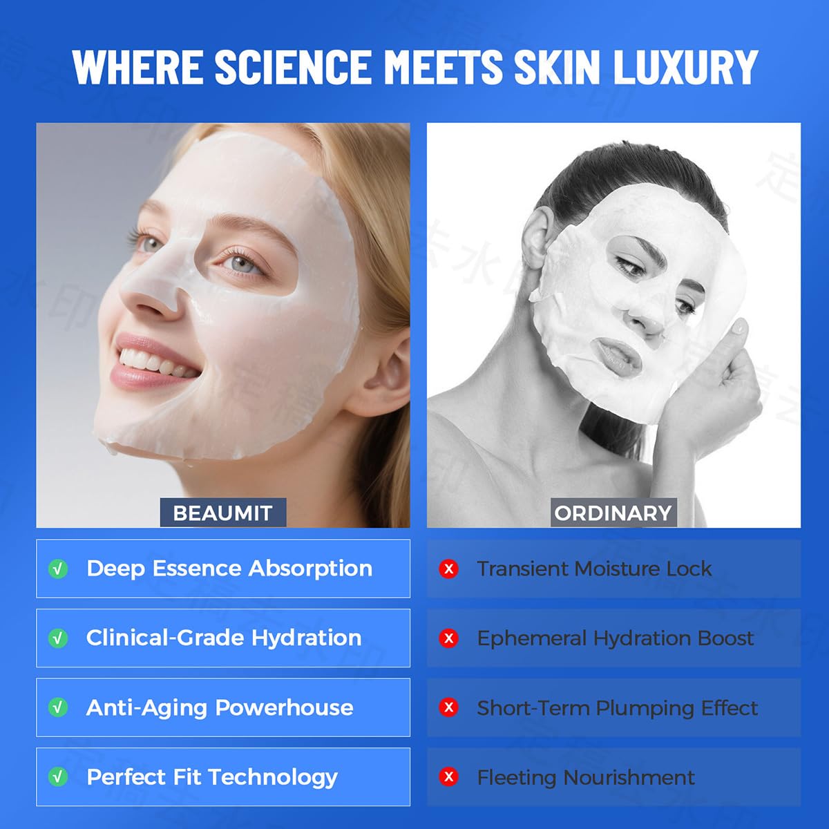 Okela travel-friendly mask set ready for on-the-go hydration.