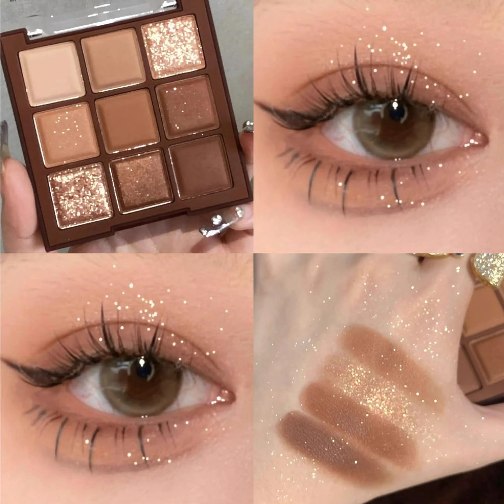 Okerker palette swatches show rich pigments for daytime to evening
