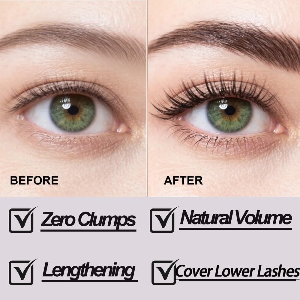 Okerker Brown Mascara waterproof formula for all-day wear.