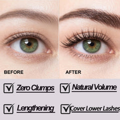 Okerker Brown Mascara waterproof formula for all-day wear.