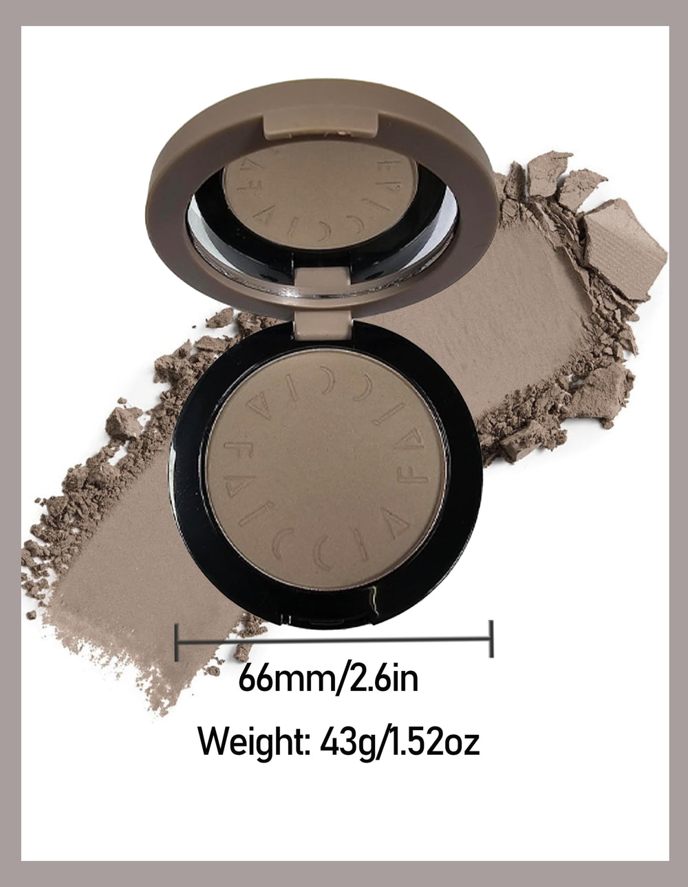 Okerker ash-grey contour powders show depth without orange tones