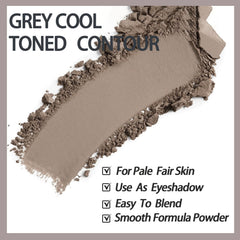 Okerker contour palette nose contour brush allows precise nose shaping