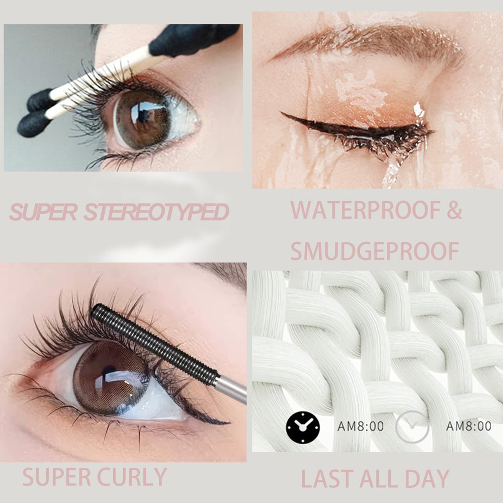 Okerker mascara allows easy removal with a quick wash.