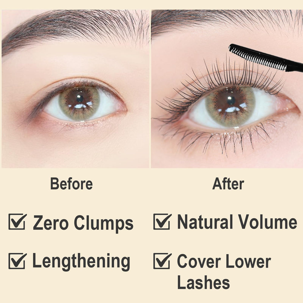 Okerker lower lashes separation for a balanced bottom lash look.