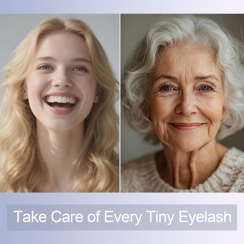 Okerker mascara promotes natural length with separated lashes for definition.