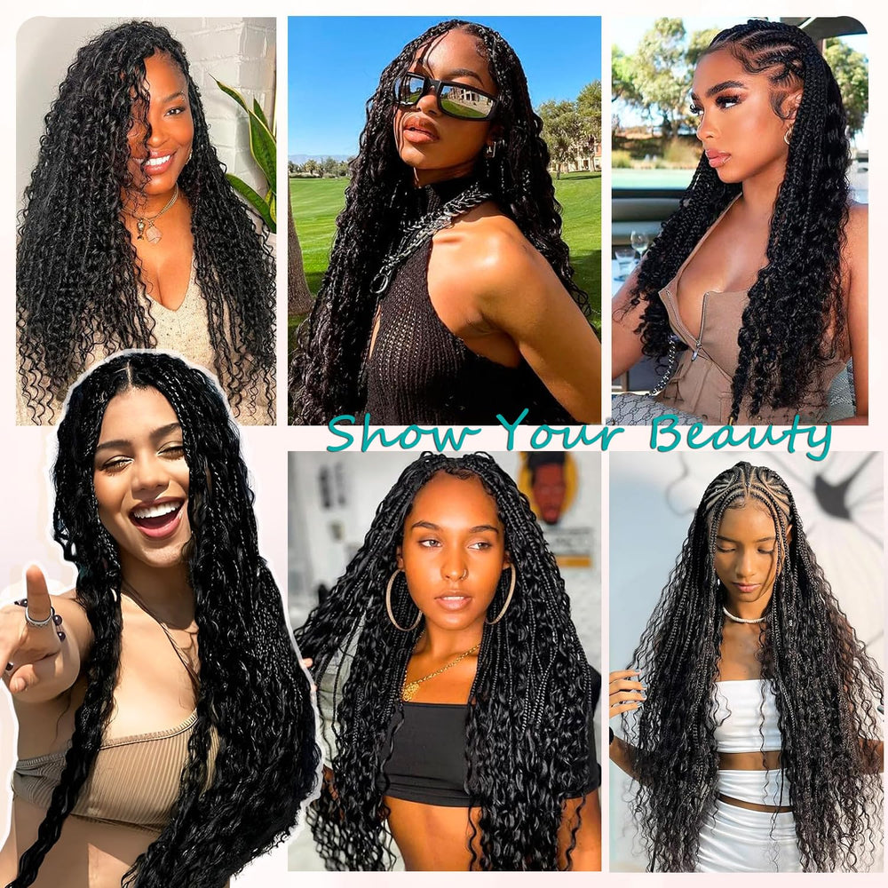 OKVOKV ombre blend color for gradient boho braids
