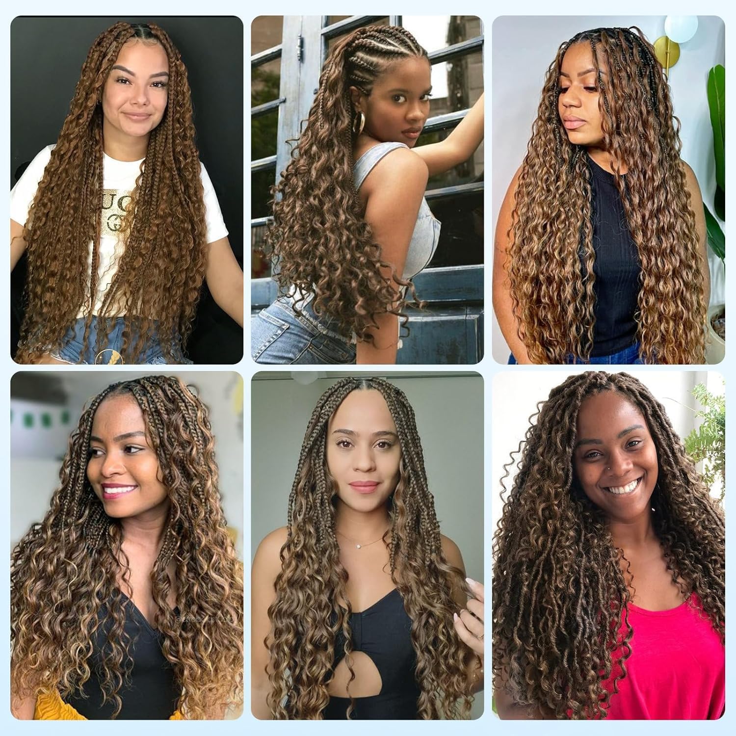 OKVOKV braiding hair packaging ready-to-use bulk bundles