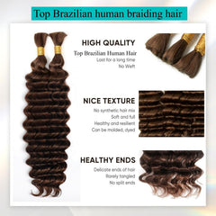 OKVOKV deep wave hair close-up texture for easy styling