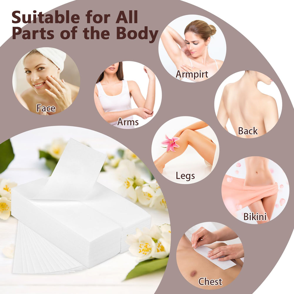 Okxiri armpit wax strips support gentle, hygienic underarm removal.