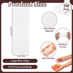 Okxiri arms wax strips offer hygienic, quick hair removal.