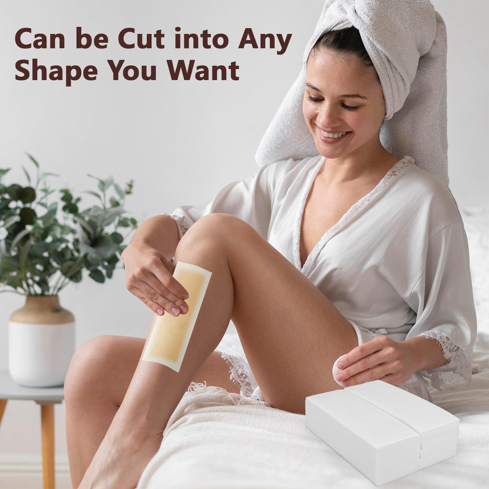 Okxiri bikini wax strips enable precise, smooth bikini-area removal.