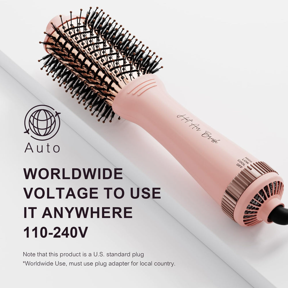 Olaermoso three heat and two speed controls for versatile styling.