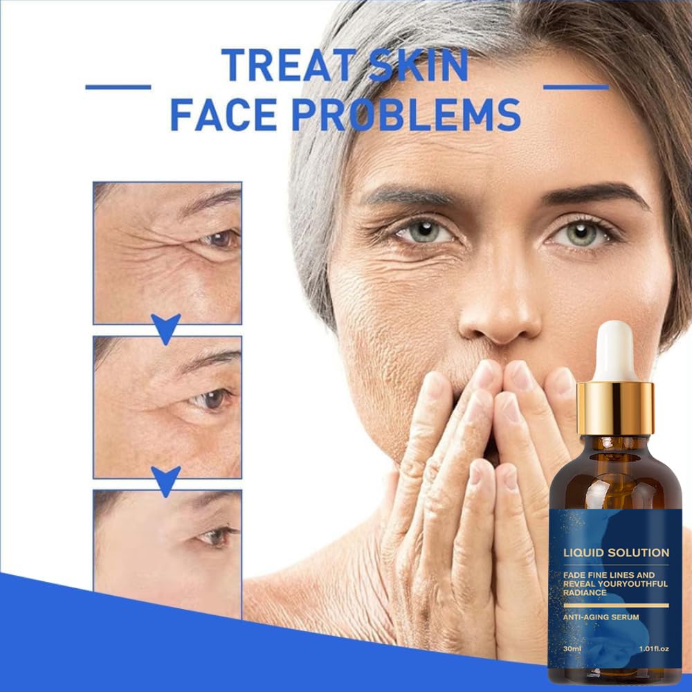 Olavita Serum application on hand demonstrates easy, gentle massage for smoother texture.