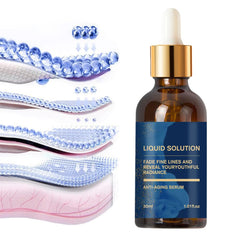 Olavita Serum ingredients featuring vitamin C and E for brighter, healthier-looking skin.