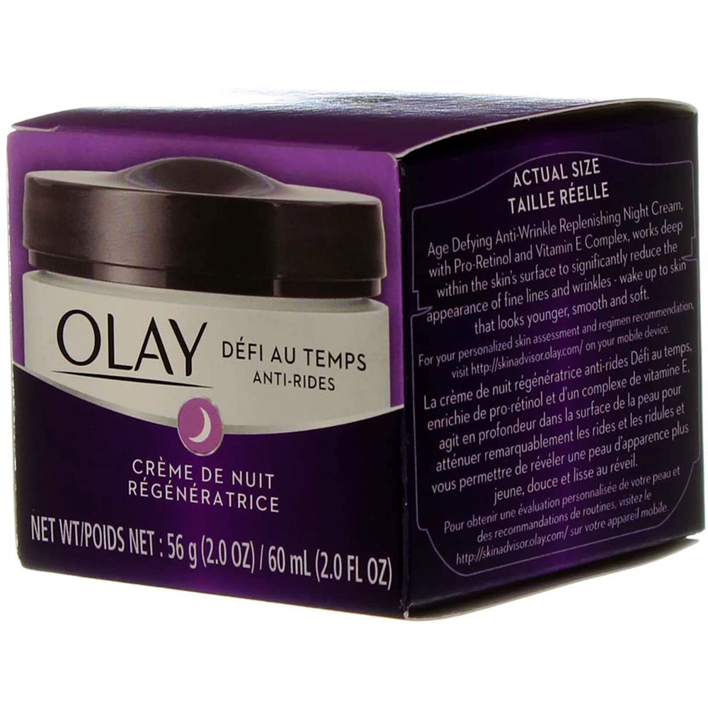 Night cream ready for nightly routine to hydrate and refine texture.