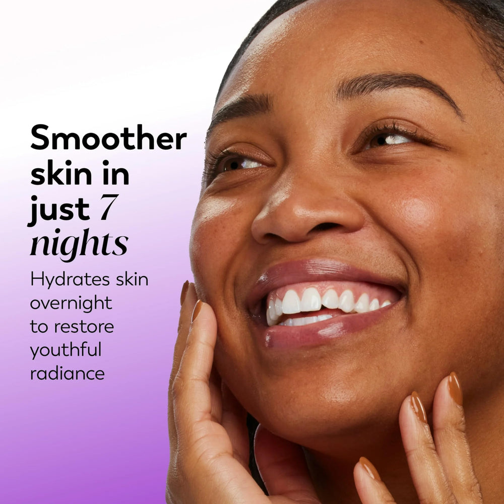 Olay Age Defying night cream glow on skin during nighttime routine