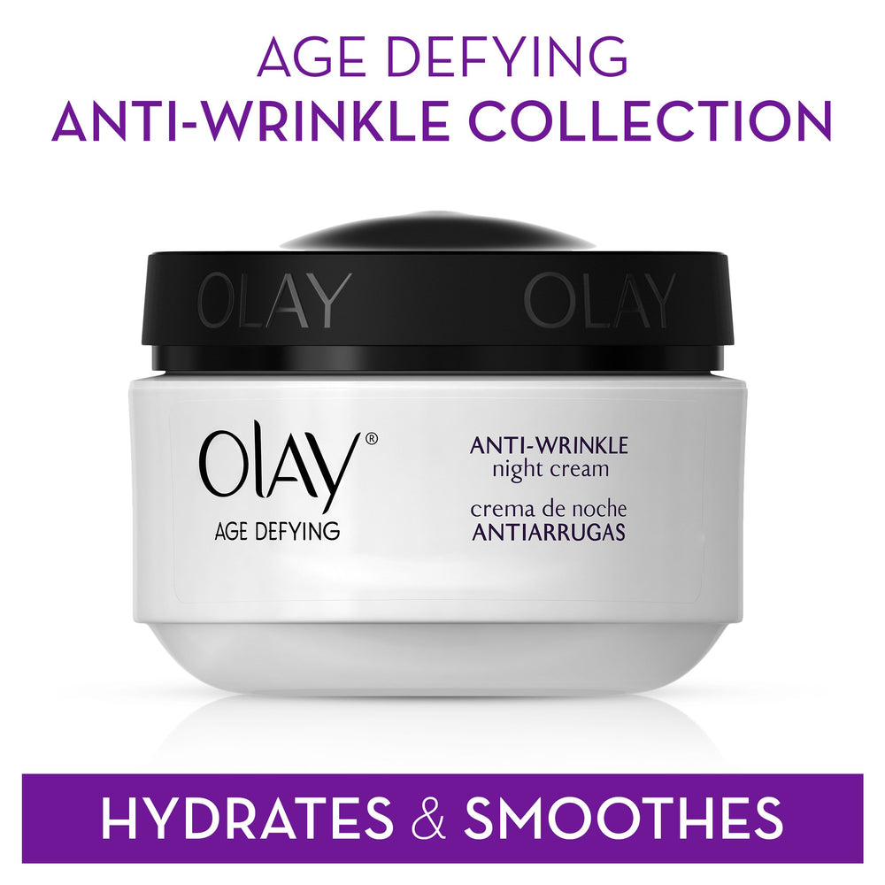 Olay Age Defying Night Cream morning glow after overnight nourishment