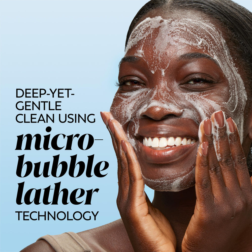 Cleansing Melts pad activates into rich lather for a deeper cleanse.