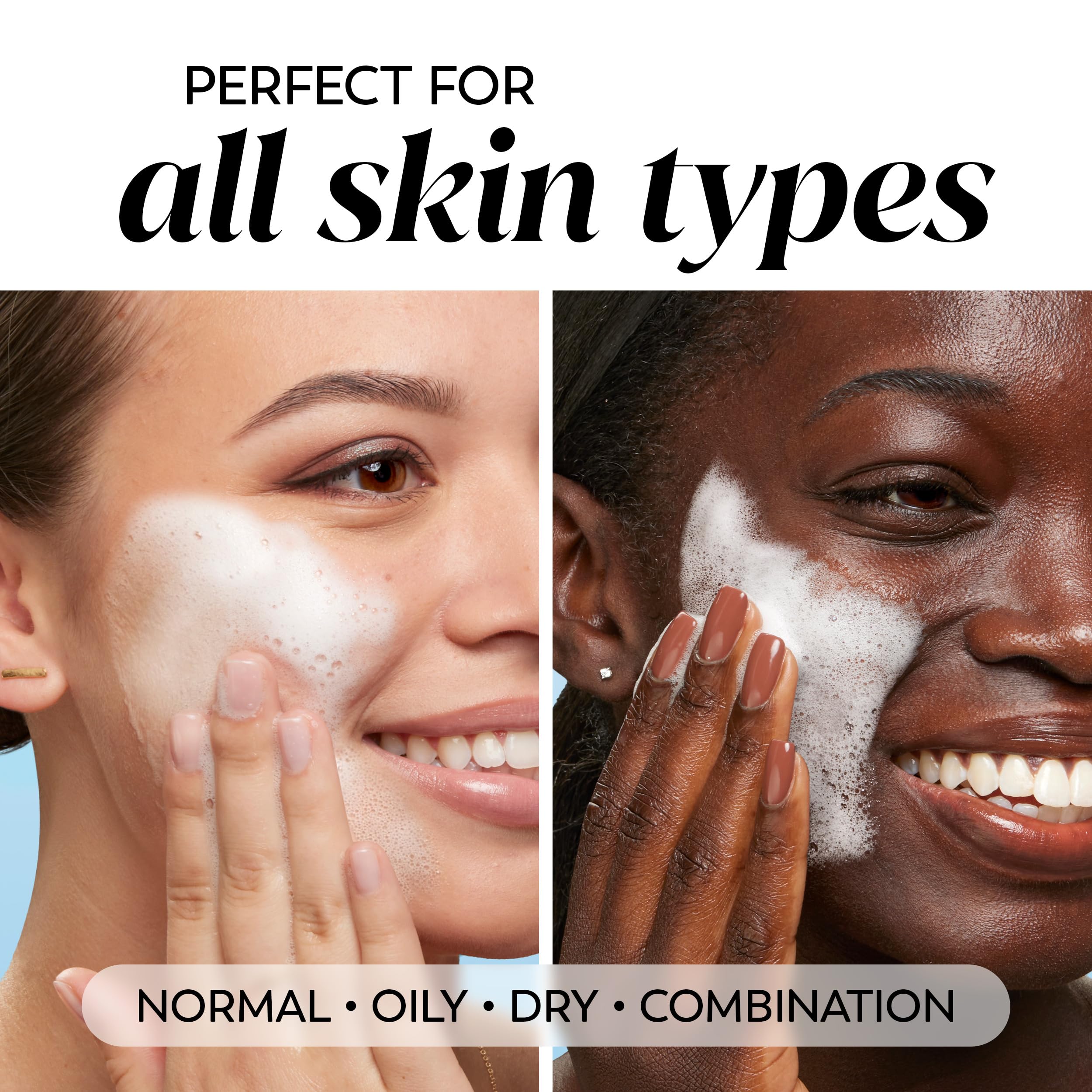 Dry, lightweight travel pack of Olay Cleansing Melts in a bag.