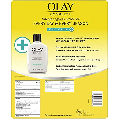 Olay Complete UV Plus Moisturizer SPF 15 texture close-up showing lightweight formula