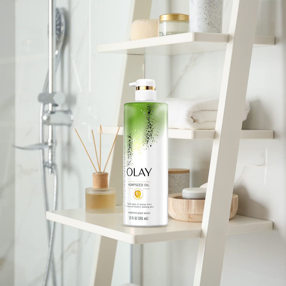 Olay Hydrating Body Wash features apple cider vinegar scent for a fruity aroma.