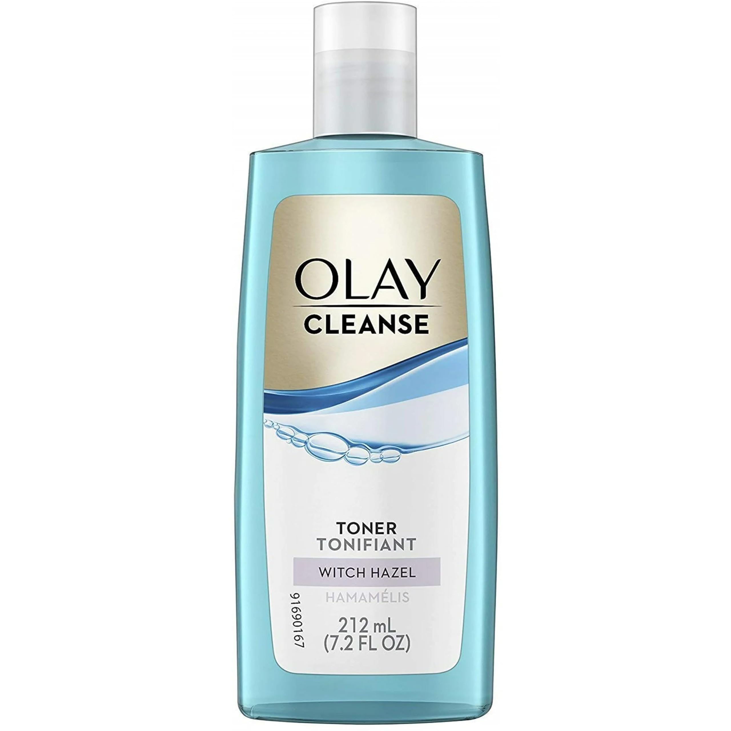 Olay Oil Minimizing Toner on a cotton pad for oil control