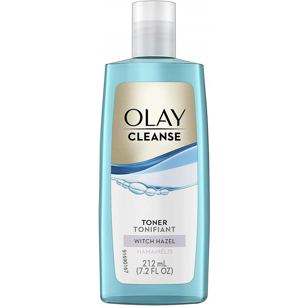 Olay Oil Minimizing Toner on a cotton pad for oil control
