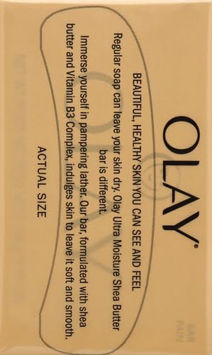 Bar shows rich shea butter and nourishing lather for hydration
