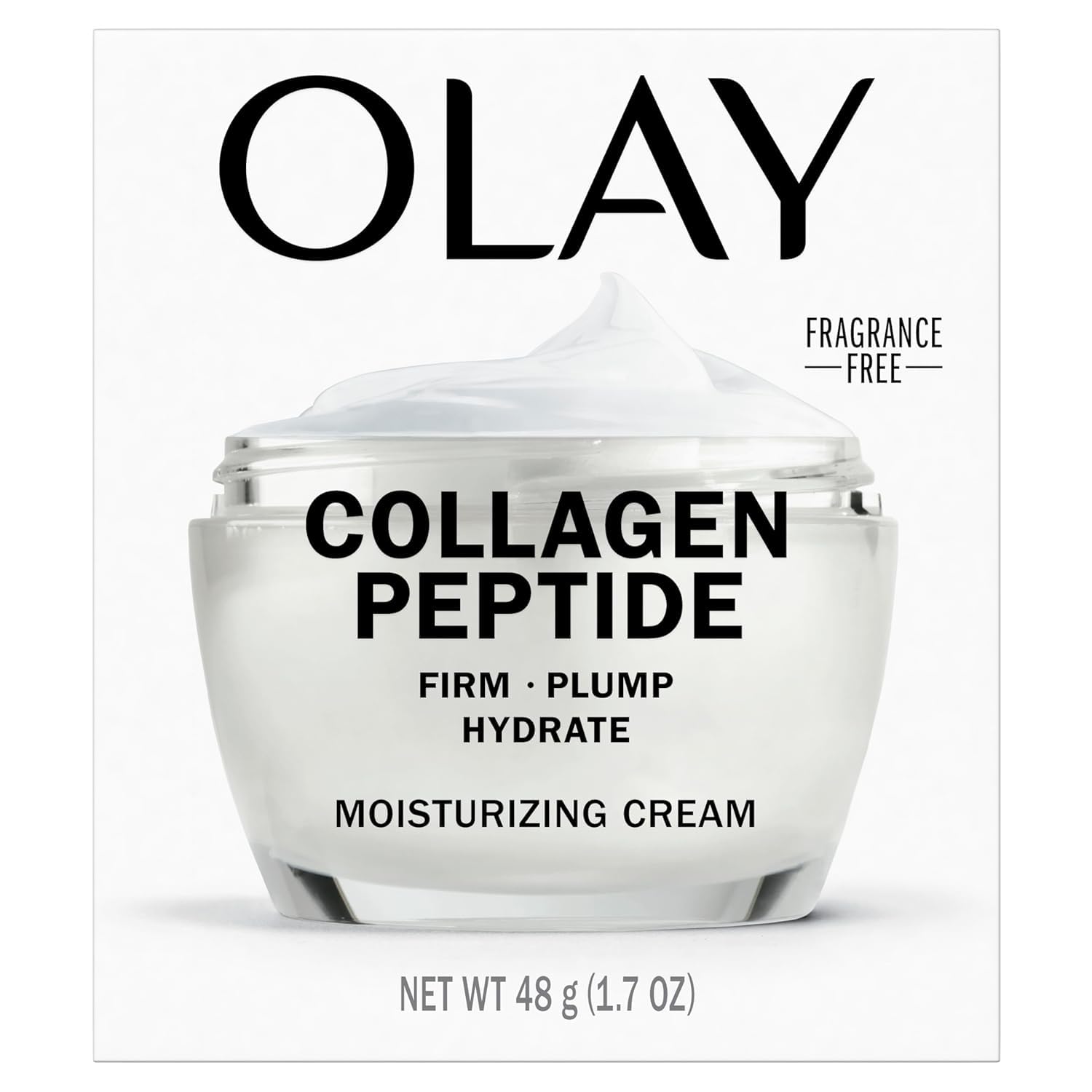 Olay Regenerist Peptide de Collagène 24, ingrédients clés: peptide et vitamine B3.