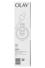 Close-up of the applicator pump on Olay Super Serum Twin Pack for precise use