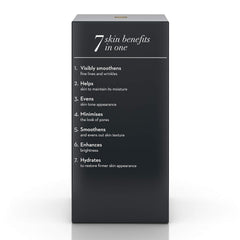 Close-up of SPF 15 label on Olay Total Effects 7-in-1 Day Cream.