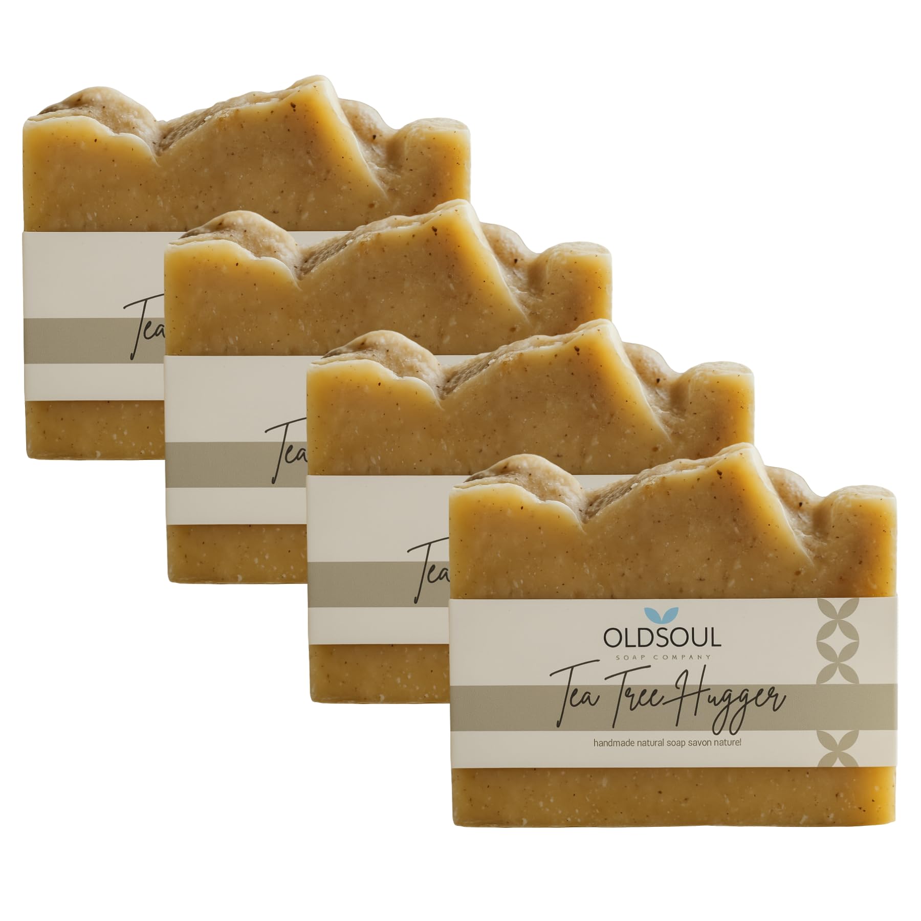Old Soul Tea Tree Hugger collection front view showing vegan cleansing.