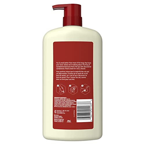 Old Spice 24/7 Shower Fresh bottle with rich, cleansing lather for daily use.