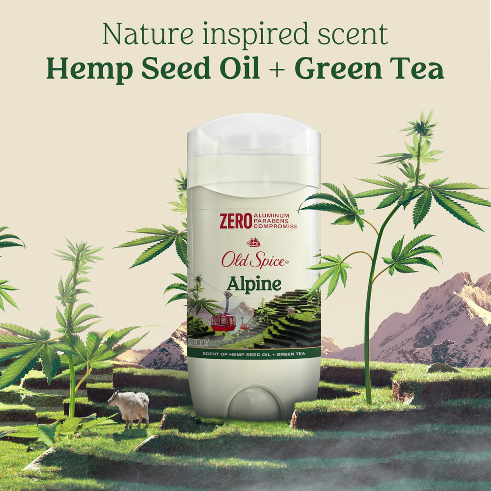 Alpine scent bottle on a clean dresser promises everyday comfort and confidence.