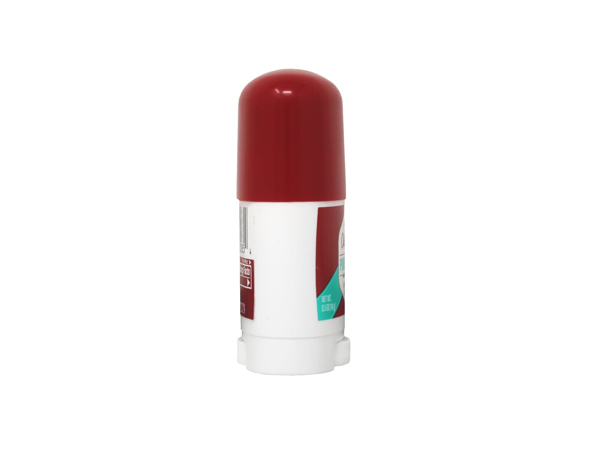 Old Spice AP/Deo IS tri-size being sprayed for quick-dry comfort.
