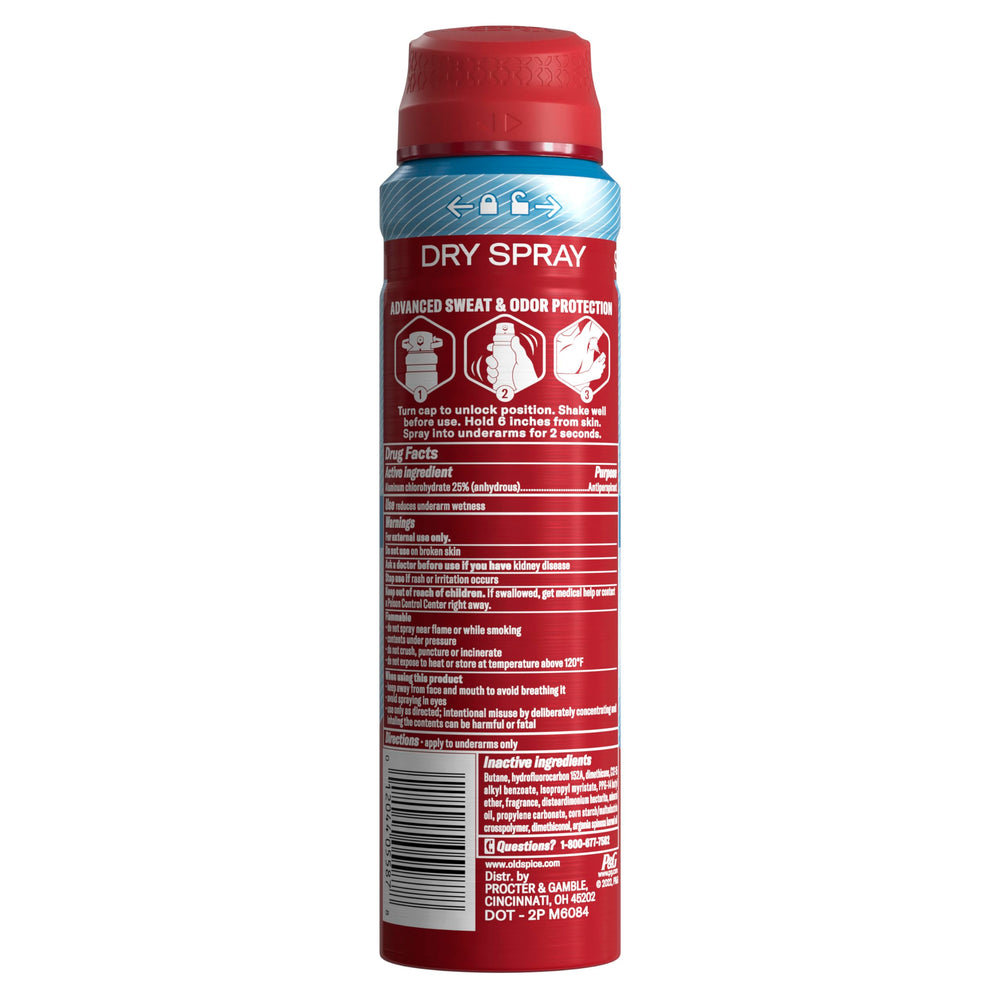 User applying Old Spice Aqua Reef underarms for lasting freshness.
