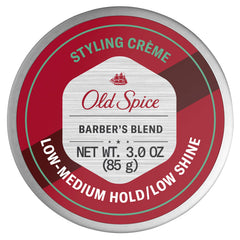 Old Spice Barber's Blend packaging showcasing premium grooming option