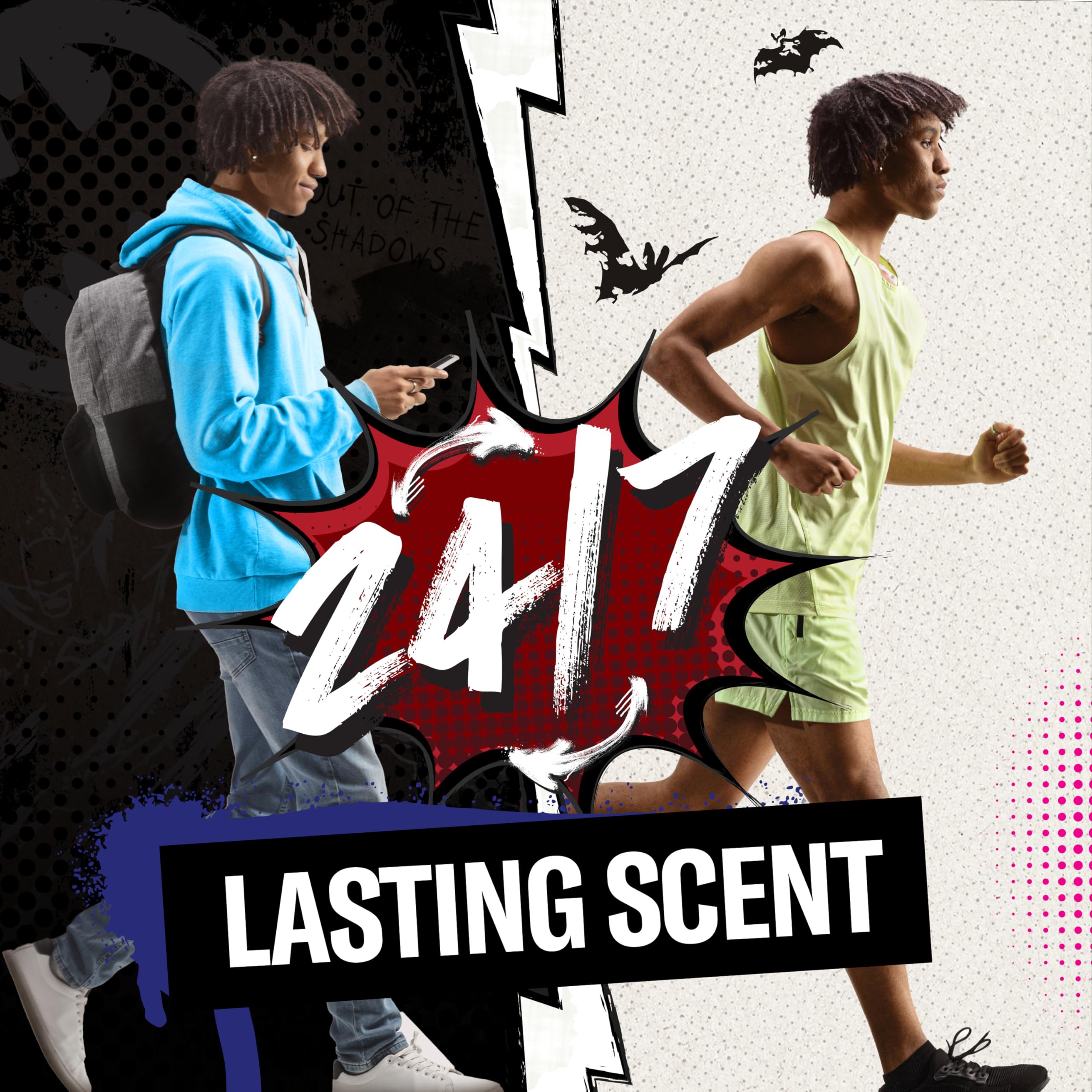 Black Cherry Nightfall scent emphasized for a bold daily signature.