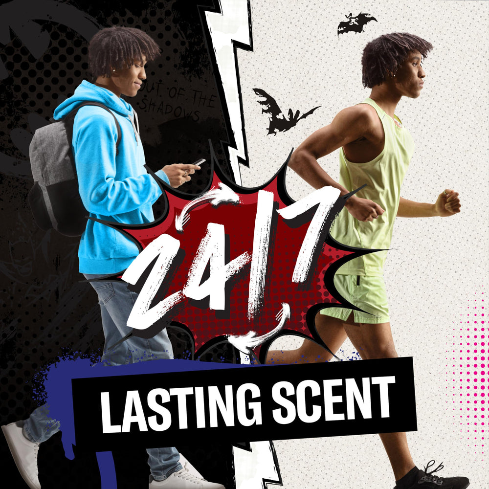 Black Cherry Nightfall scent emphasized for a bold daily signature.