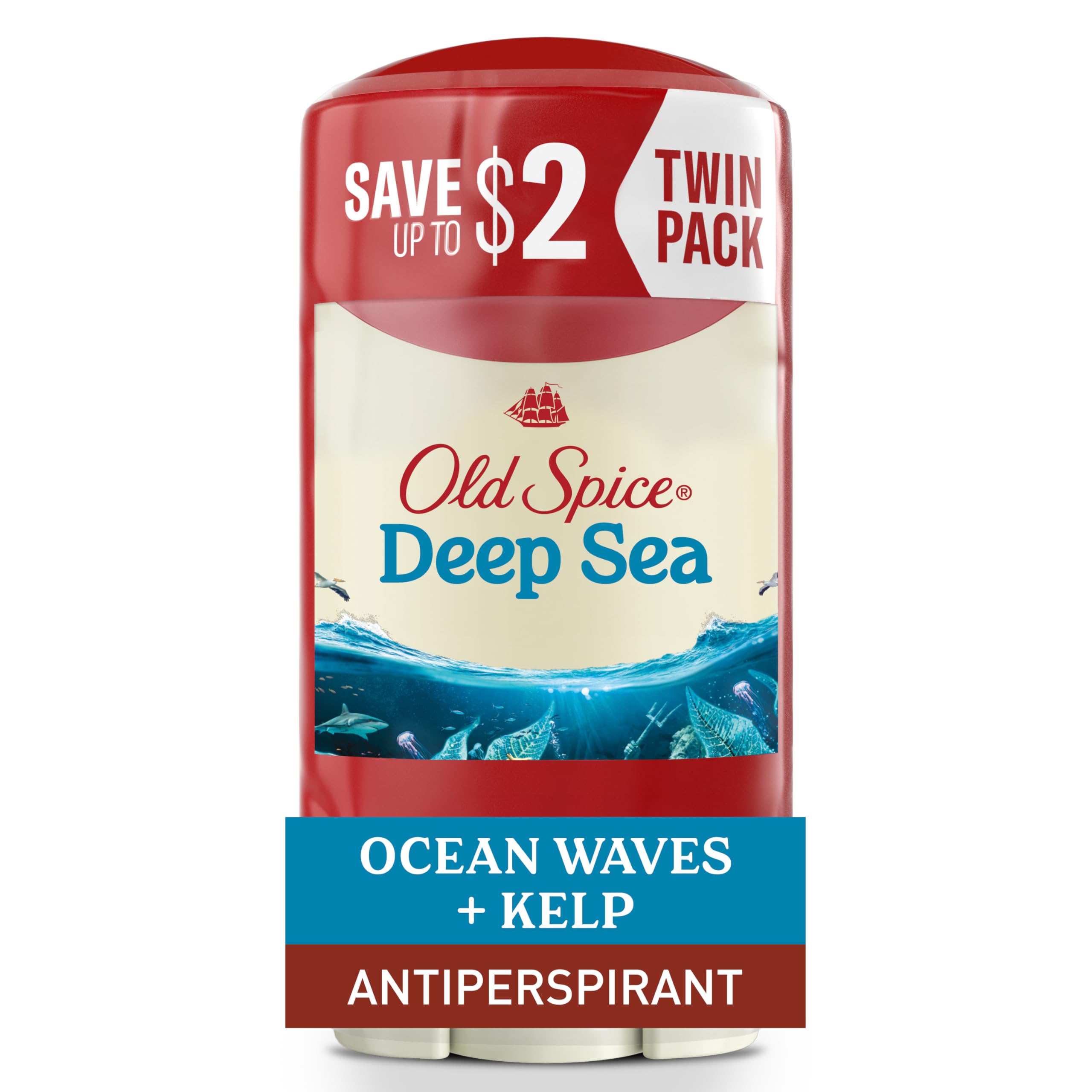 Old Spice Dry Feel deodorant stick application for daily protection.
