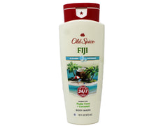 Creamy lather close-up from Old Spice Fiji body wash after workouts.