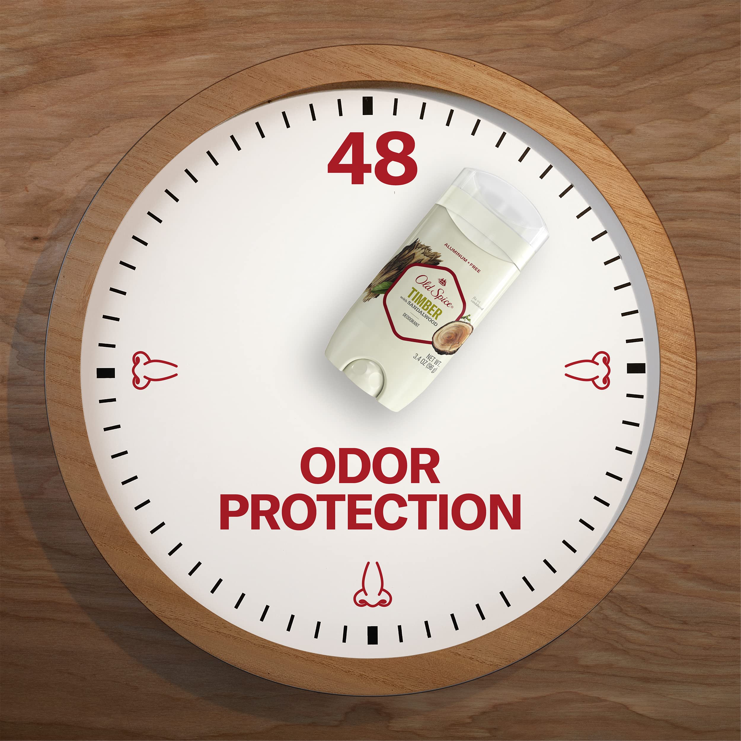 Old Spice Fresher Timber display image signaling shopper-ready packaging and reliable protection