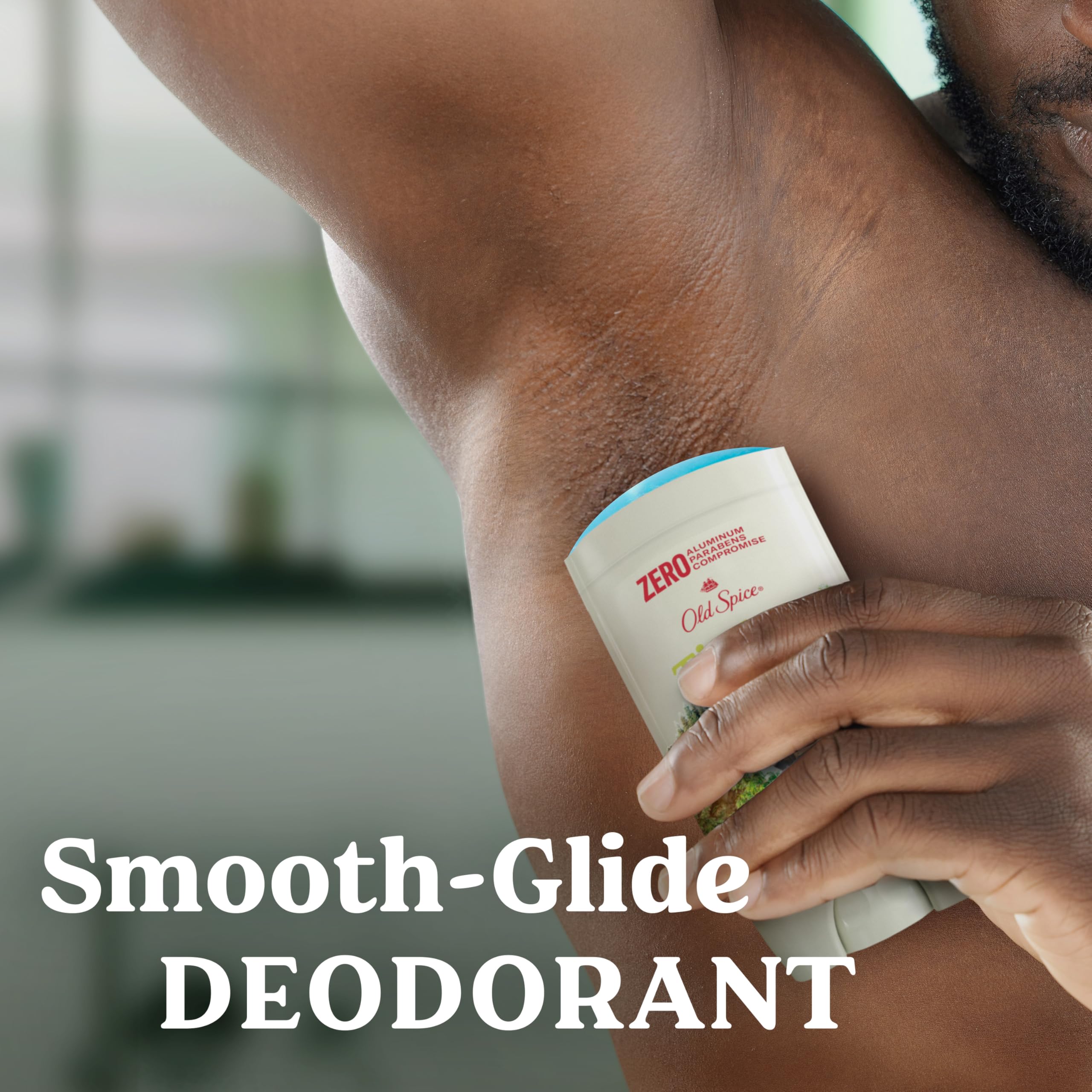 Twist-up display shows quick odor protection during workouts and busy mornings.
