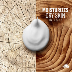 Old Spice Hand and Body Lotion bottle with pump for quick, easy application.