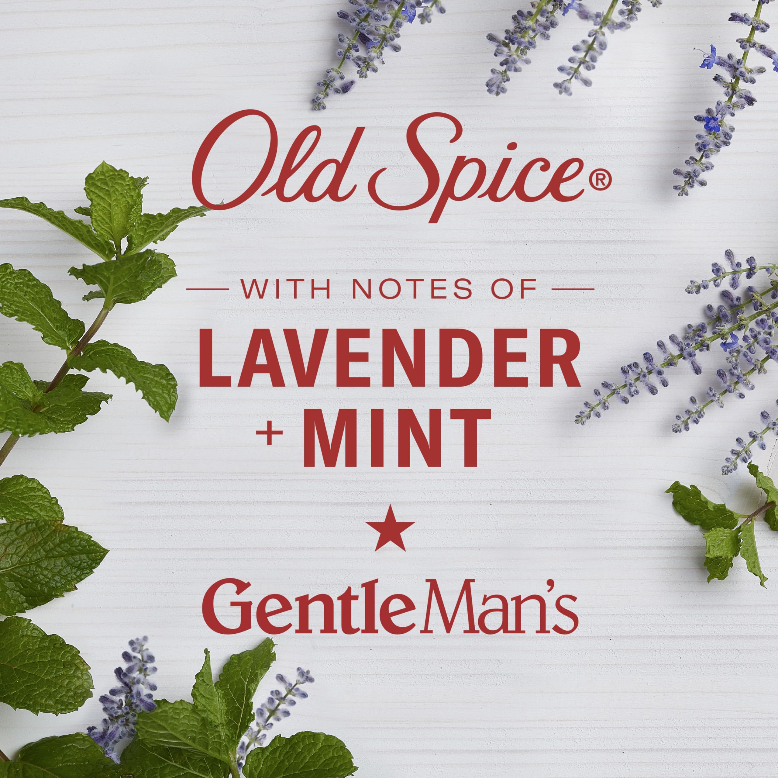 Old Spice Hand and Body Lotion label highlights Vitamin B3 benefits.
