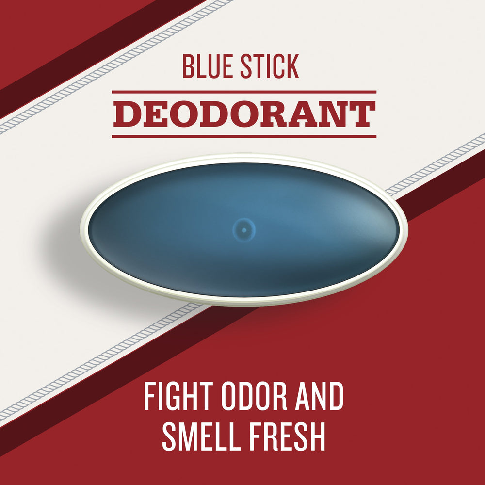 Old Spice High Endurance back label shows odor-fighting ingredients.