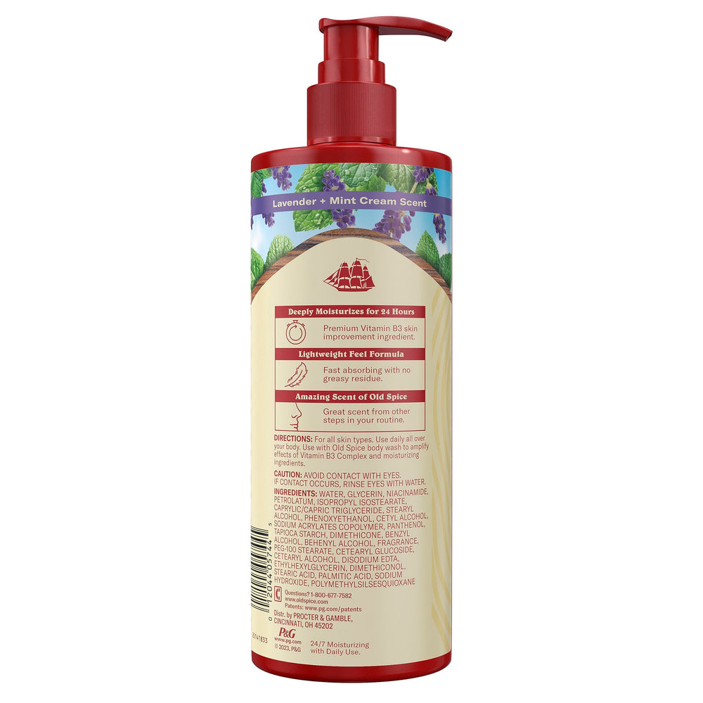 Old Spice Lavender Mint scent image promotes a fresh daily grooming routine.