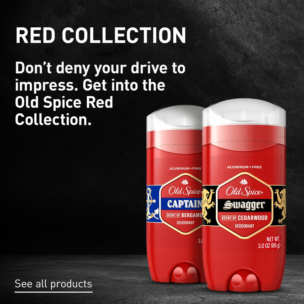 Old Spice long-lasting bergamot scent lingering through the day