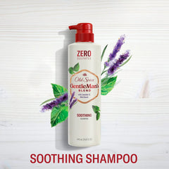 Old Spice Gentleman's Blend conditioner bottle shows hydrating formula for smooth hair.