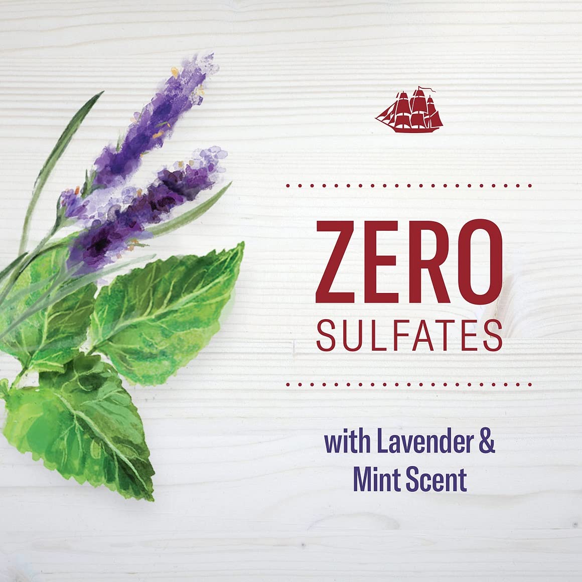 Old Spice Lavender Mint shampoo lather close-up highlighting easy distribution and gentle wash.